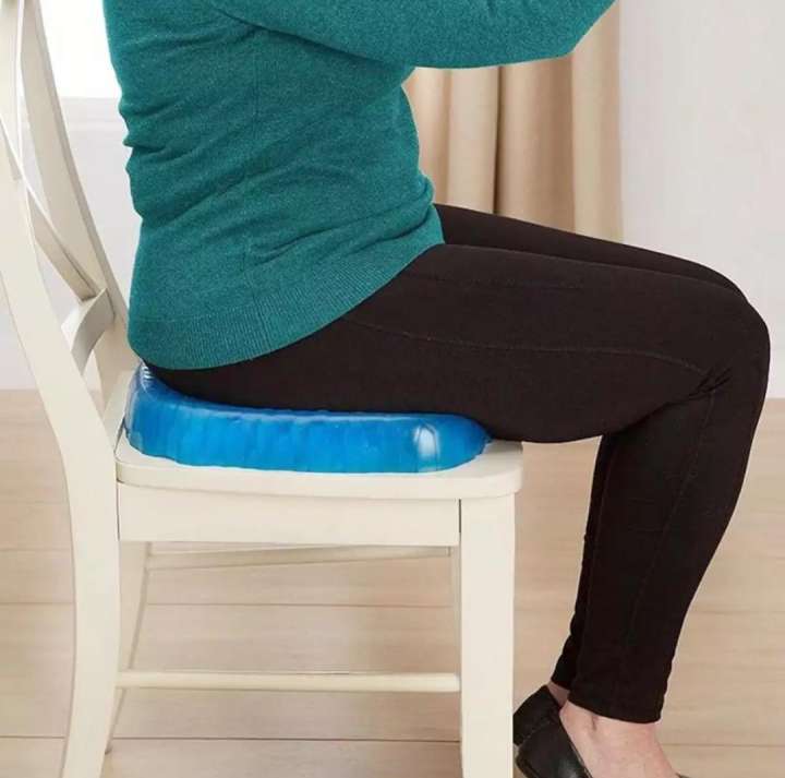 Non Slip Egg Sitter Gel Seat Cushion Soft Sitting Support Pad Cushion for Car
