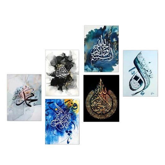 Home Decoration Item 9 Pcs Wall Decor Photo On Wall Art Decor For Home Easy Set Up With Bothside Tape