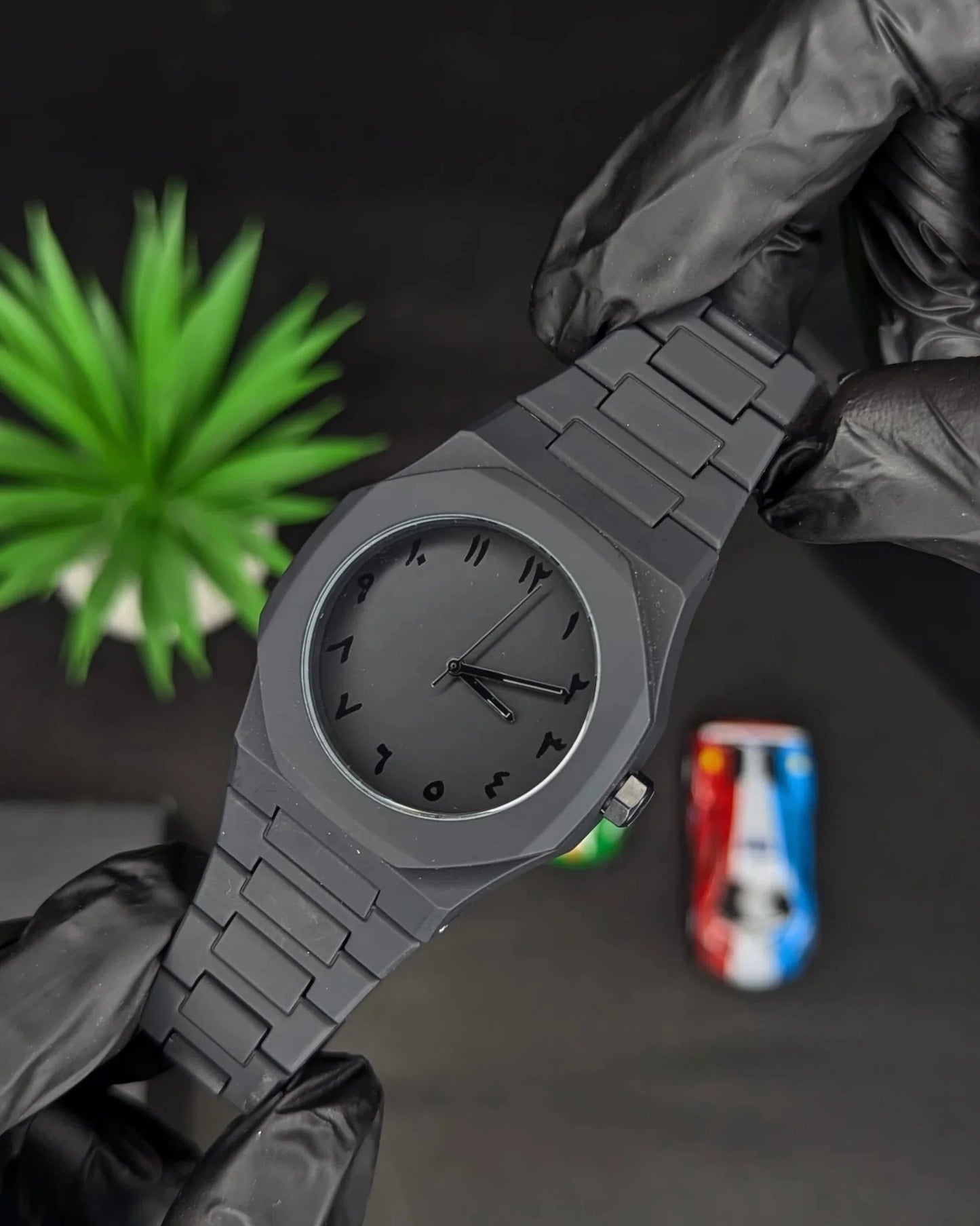 White and Black Aura Couple Watch – Elegant Matching Timepieces, Stylish Fashion Accessories for Men and Women