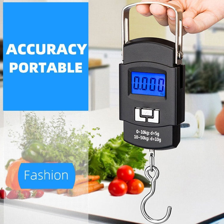 Scale 50Kg 5g LCD Digital Display Handheld Mini Electronic Weighting Scale
