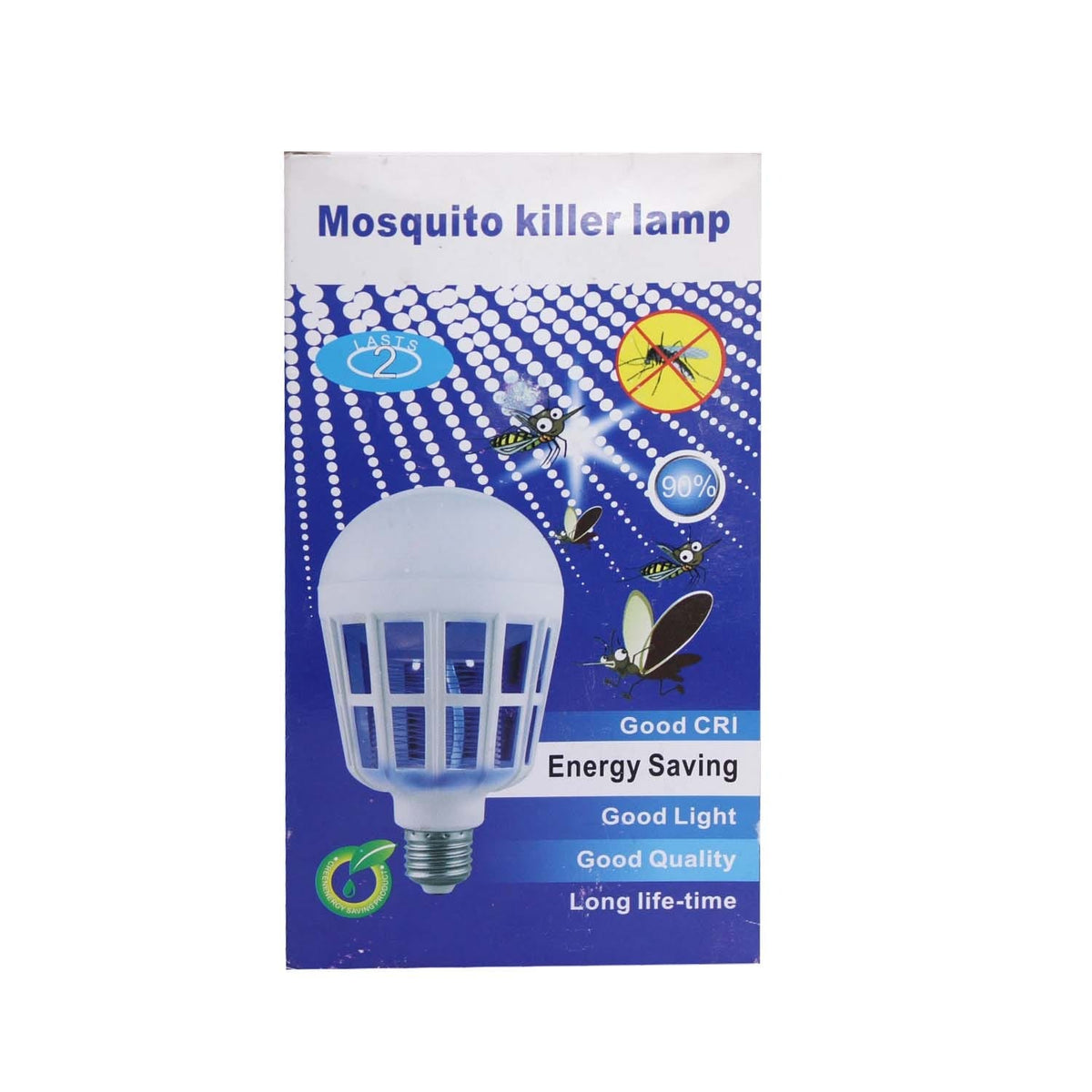 2-In-1 LED Mosquito Killer Lamp 9W With Bright LED Lighting