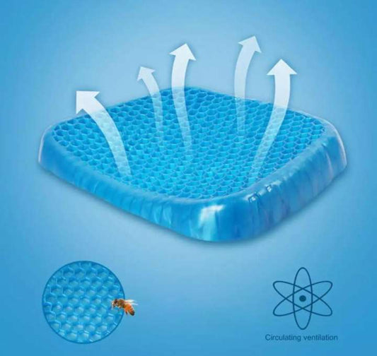 Non Slip Egg Sitter Gel Seat Cushion Soft Sitting Support Pad Cushion for Car