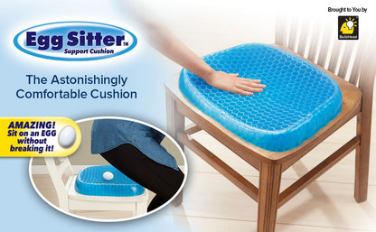 Non Slip Egg Sitter Gel Seat Cushion Soft Sitting Support Pad Cushion for Car