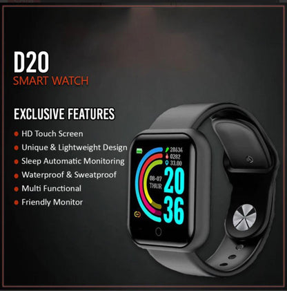 Bluetooth Call Heart Rate Sport Smartwatch With Fitpro App Orange