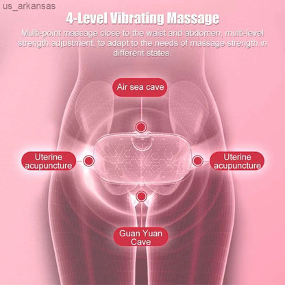 Digital Period Pad Heating And Vibrating For Period Cramps Relief