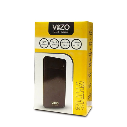 VHT-12 – 10,000mAh Full-Size Power Bank | Vizo VHT-12 Power Bank | Best Quality Power Bank Vht12