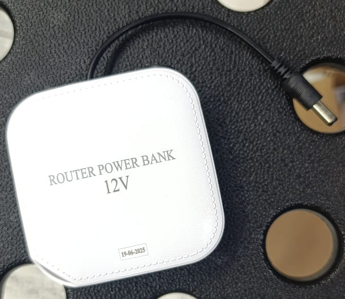 Wifi Router Power Bank 20000 mAH – Reliable Backup Power for Seamless Internet Connectivity  - 12 Volt