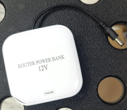 Wifi Router Power Bank 20000 mAH – Reliable Backup Power for Seamless Internet Connectivity  - 12 Volt