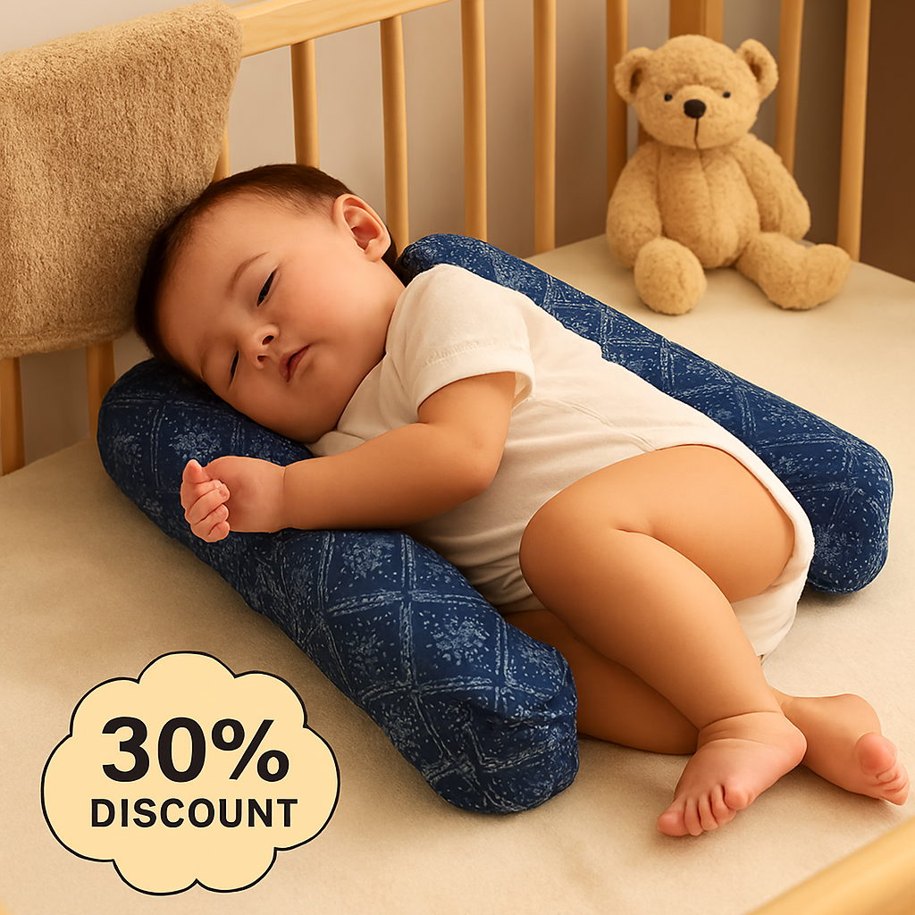 Soft Baby Sleeping Pillow With Neck Support | Comfortable for Newborn Babys