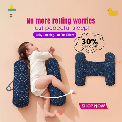 Soft Baby Sleeping Pillow With Neck Support | Comfortable for Newborn Babys