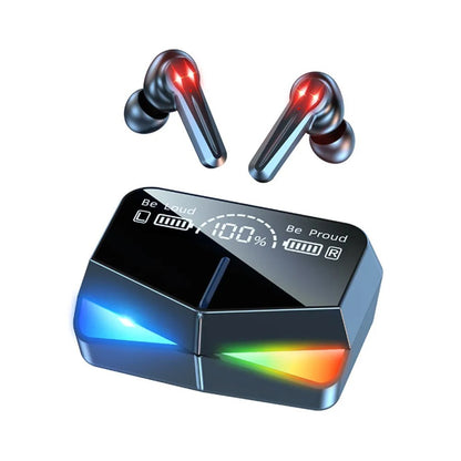 M28 TWS Earbuds With Charging Case Premium Quality Smooth Sound Comfortable