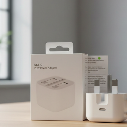 20W PD Type C Adapter 3 Pin US Plug Fast Iphone Charger High Speed Charging Solution (Without Cable)
