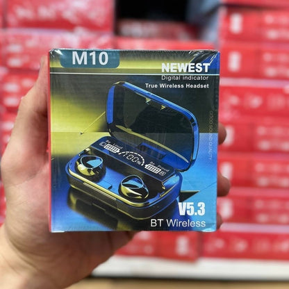M10 TWS Bluetooth 5.3 Earbuds | Original M10 | LED Display