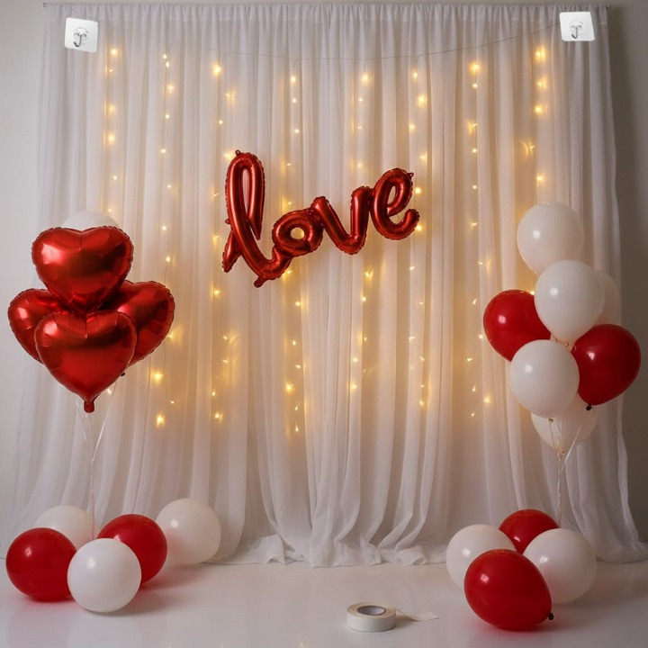 32 Pcs Romantic Tent Decoration Set