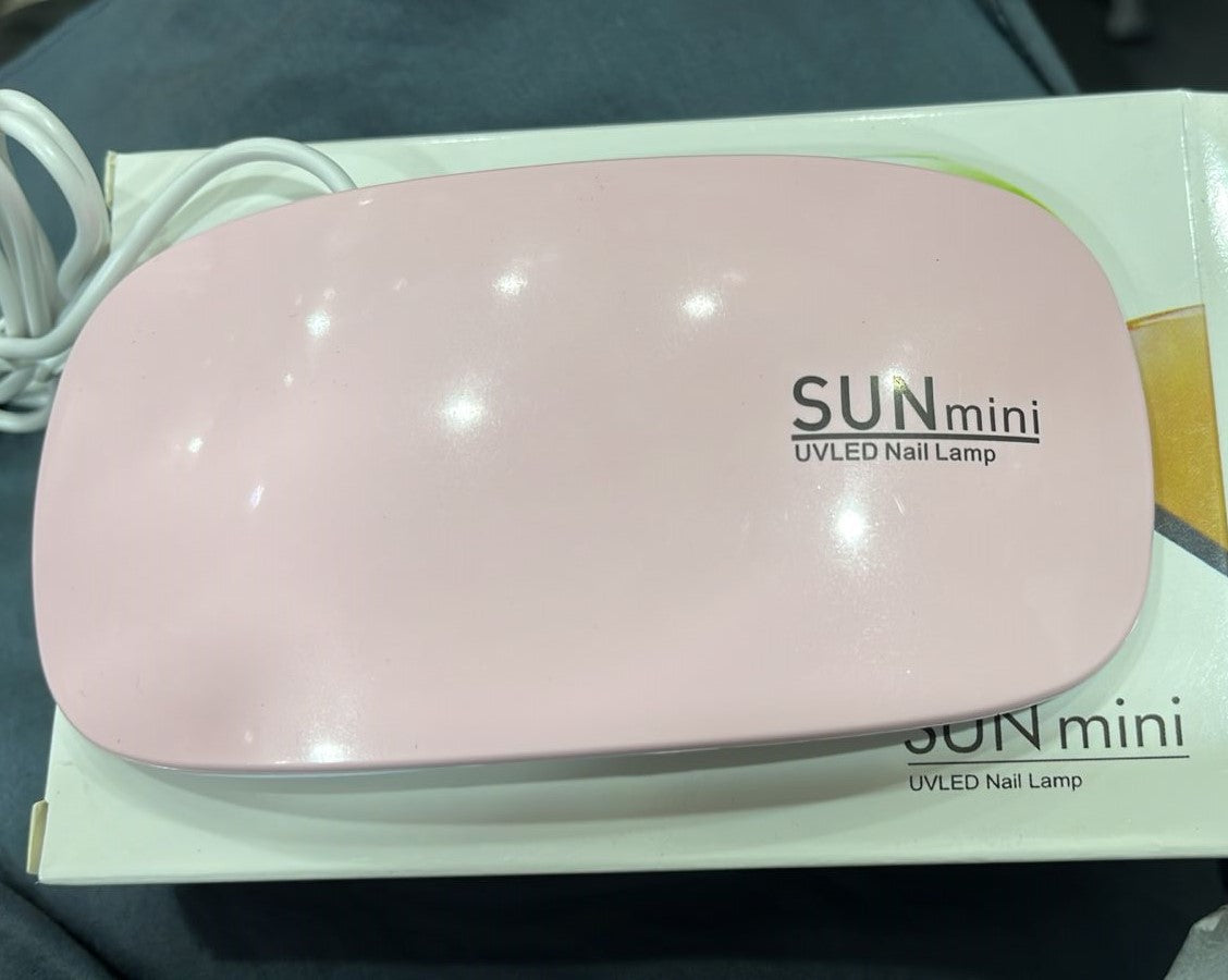UV Led Lamp For Nails 6W Nail Lamp Light With Timer Mini