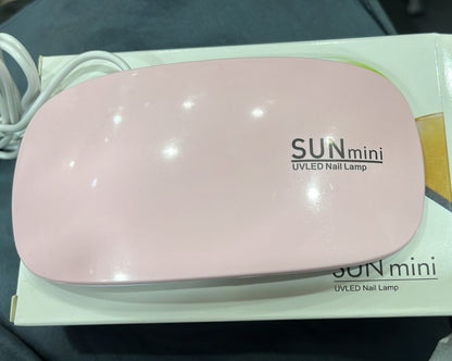 UV Led Lamp For Nails 6W Nail Lamp Light With Timer Mini