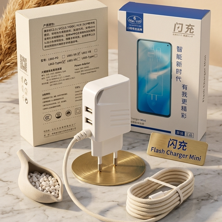 Newtoo Adapter Charger – Fast Charging USB Power Adapter for Smartphones & Devices