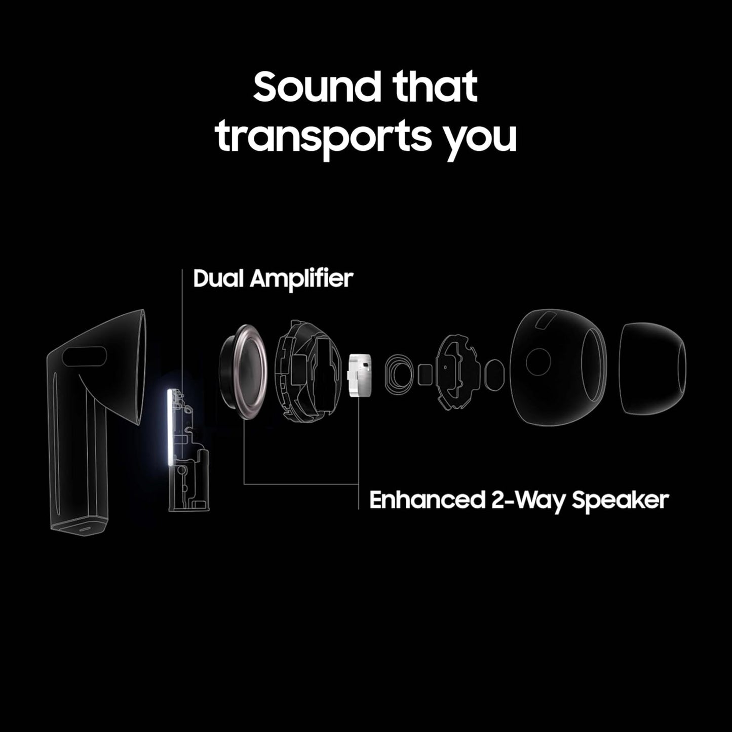 Samsung Buds 3 Pro AI True Earbuds, Noise Cancelling, Sound Optimization