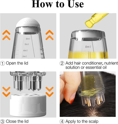 Oil Applicator | Scalp Hair Comb Oil Applicator