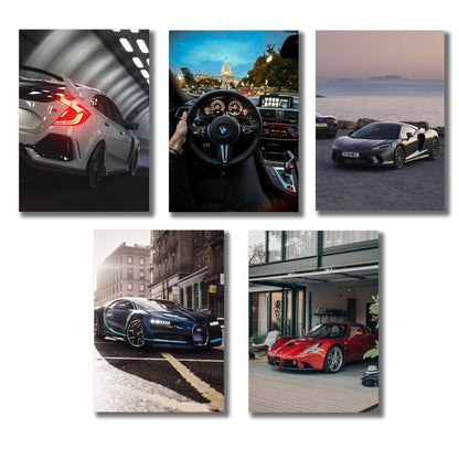 Set of 5 Premium Wall Art Photo Tiles  8x11