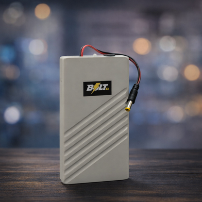 Bolt/ex 12V Router Power Bank on / off Button– High-Performance UPS for Non-Stop Internet (3-4 Hours Backup) - 20000Mah Batte