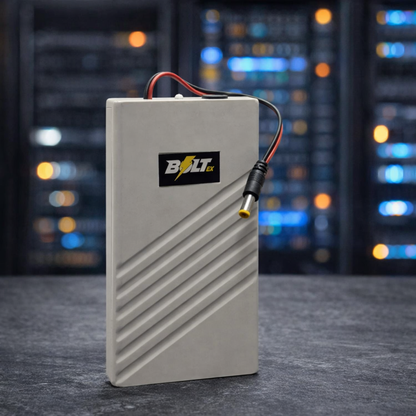 Bolt/ex 12V Router Power Bank on / off Button– High-Performance UPS for Non-Stop Internet (3-4 Hours Backup) - 20000Mah Batte