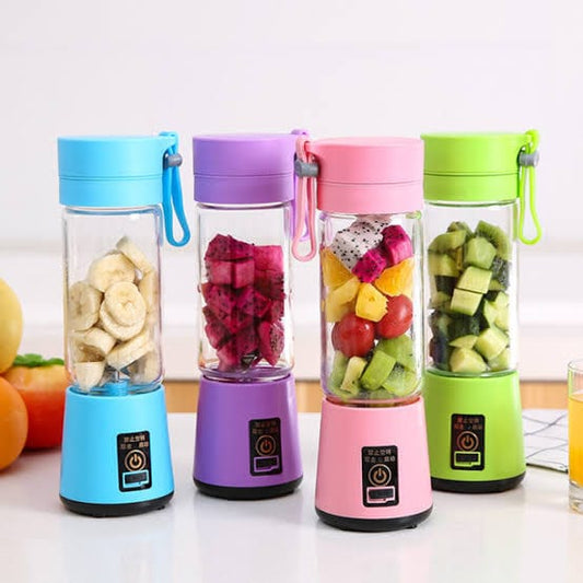 Portable 6 cuts Blender Home USB Rechargeable Electric Fruit