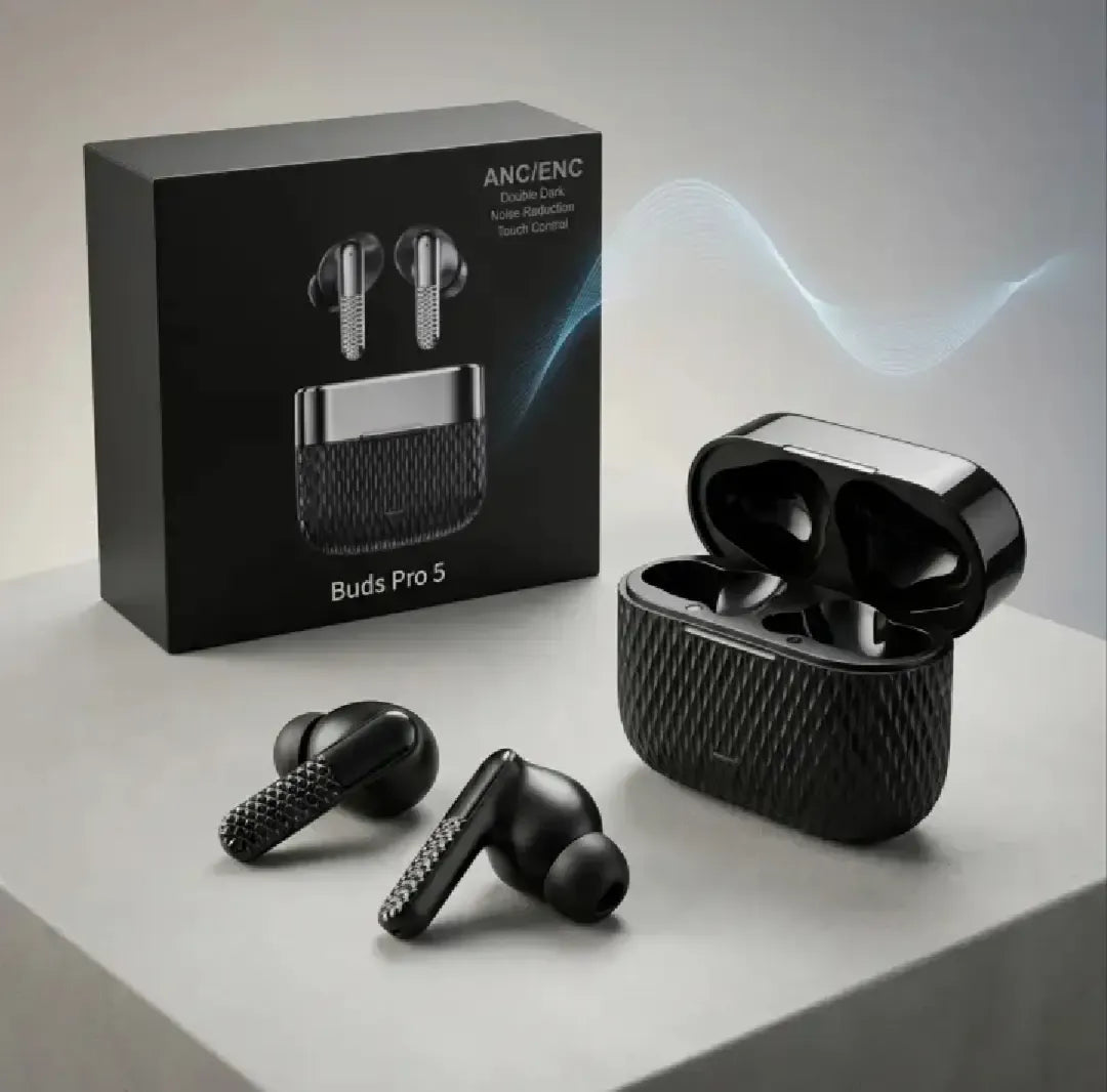 Buds Pro 5  - HD Sound Quality Touch Control And Noise Reduction