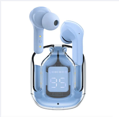 Air 31 Original Earphones - Transparent HIFI Headphones With LED Power (Random Color)