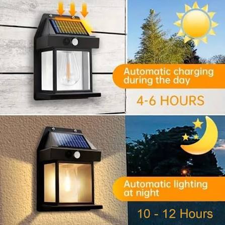 Sensor Solar Bulb Light | Camping Light For Outdoor With Solar