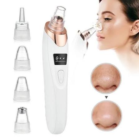 5in1 Blackhead Remover Machine Rechargeable | Face Vacuum Derma Suction