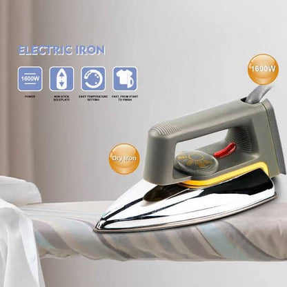 Best RAF Light Weight Dry Iron – 400 Watt - For Fabric Pressing And Daily Ironing Routine