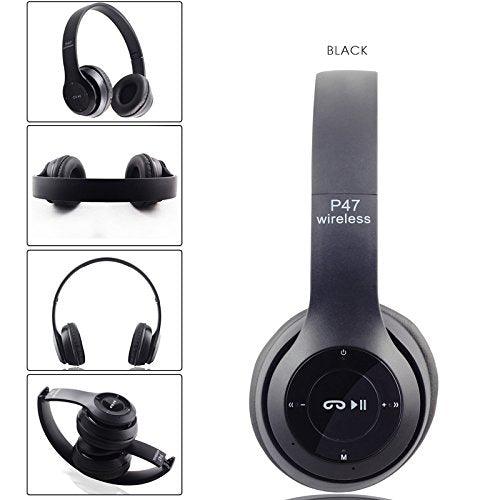 P47 Wireless High Quality Bluetooth Foldable Headset With Microphone