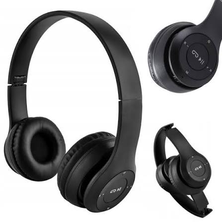 P47 Wireless High Quality Bluetooth Foldable Headset With Microphone