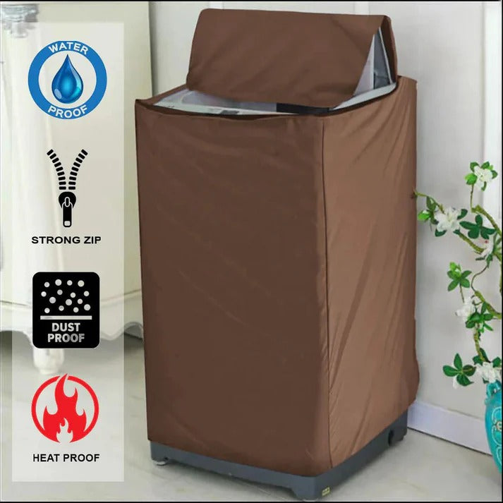 Waterproof Top Load Washing Machine Cover Random Color
