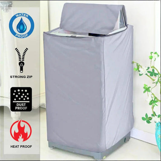 Waterproof Top Load Washing Machine Cover Random Color