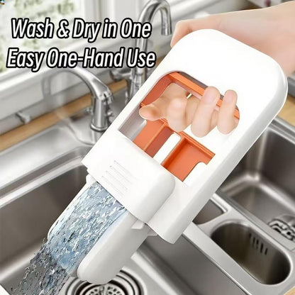Premium Portable Desktop Wet & Dry Cleaning Mop | Self‑Squeezing