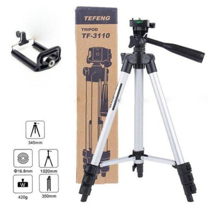 3-in-1 Professional Camera & Mobile Tripod Stand – Adjustable & Foldable