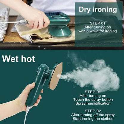 Portable Steam Iron | Professional Travelling Iron  With Spray