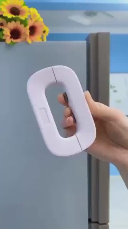 Refrigerator Lock For Child Safety - Durable Security Latch Guard Protector