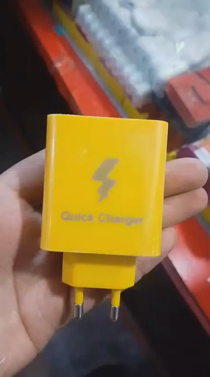 65 W Super Vooc Turbo Charger Providing Ultra Fast Charging Speed With Reliable Performance (Without Box & Cable)
