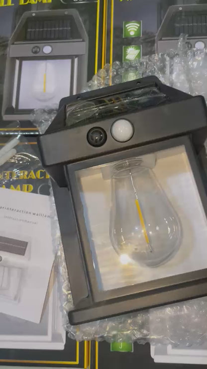 Sensor Solar Bulb Light | Camping Light For Outdoor With Solar