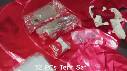 32 Pcs Romantic Tent Decoration Set